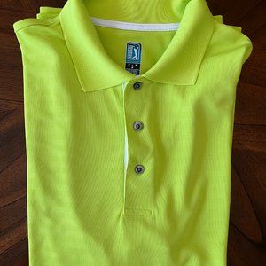 PGA GOLF AIRFLUX TOUR POLO SHIRT - Medum NWOT